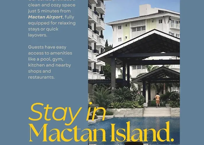 Style Near Mactan - Cebu Airport - With Pool & Gym